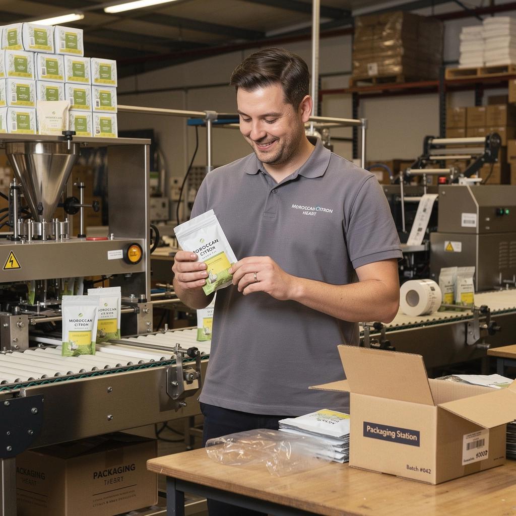 Skani arbata su aromatingais Maroko ingredientais, skirta sveikatai.